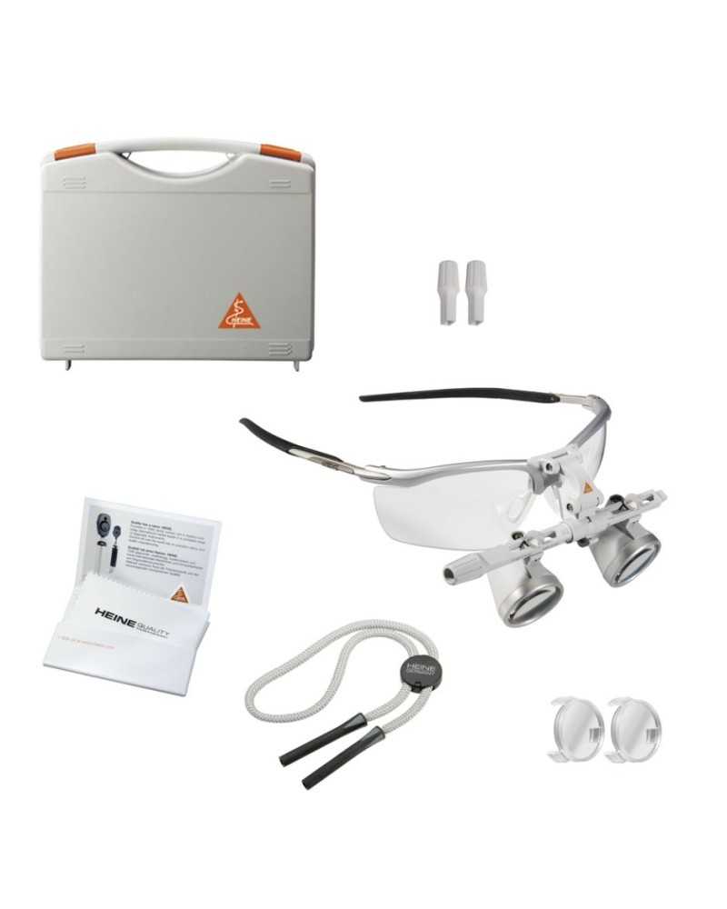 Binocular loupes HEINE HR 2.5x | 340 on S-FRAME