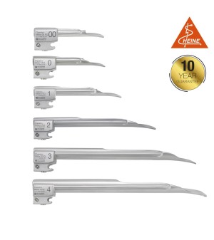 HEINE Classic+ Miller F.O. laryngoscope blades